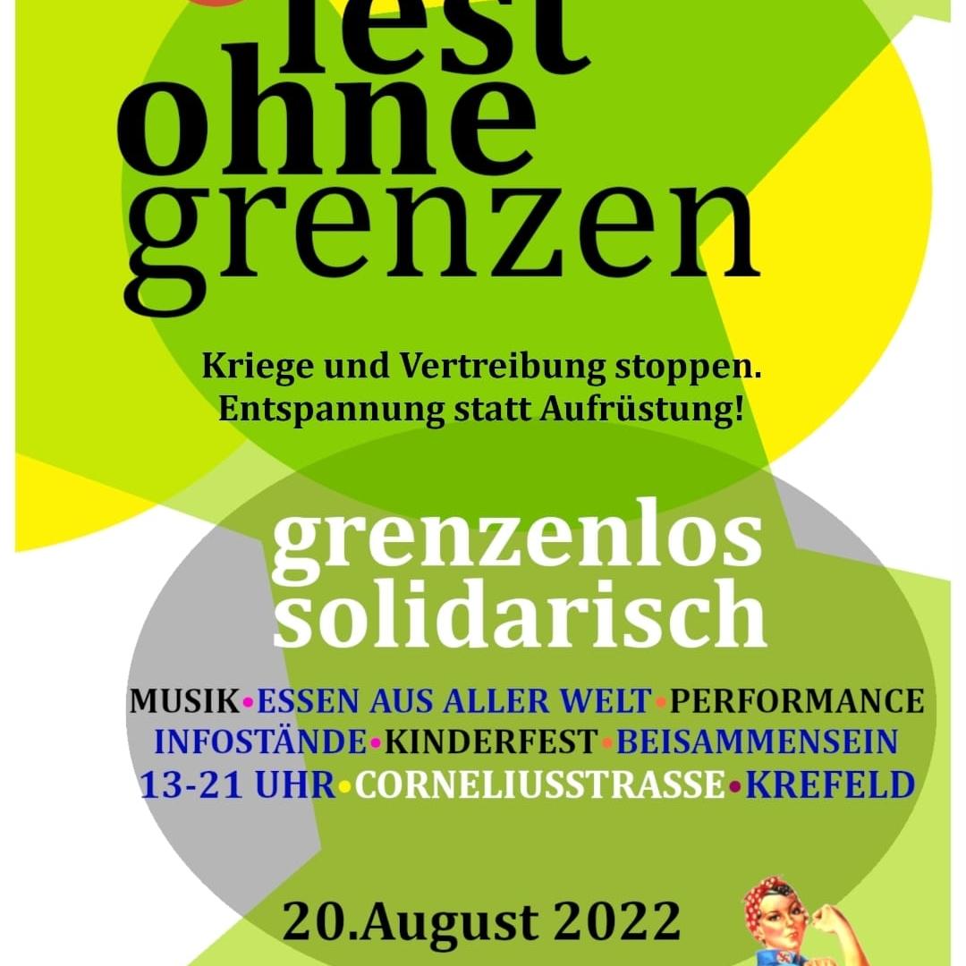 15. Fest ohne Grenzen (c) Bündnis Krefeld für Toleranz und Demokratie e.V.