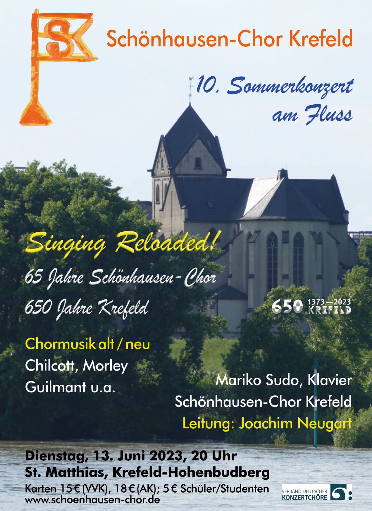 Sommerkonzert 2023 (c) Schönhausen-Chor