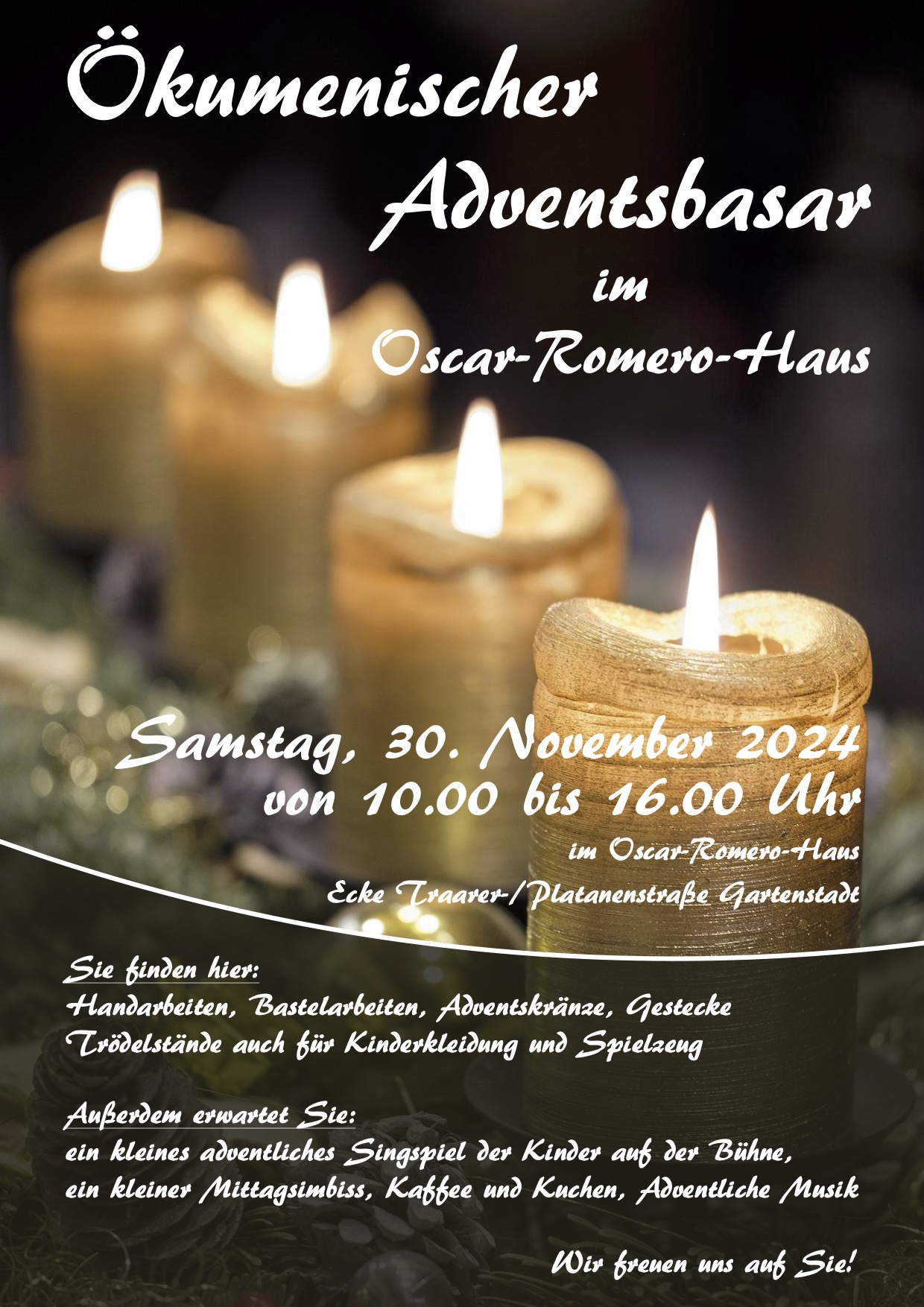 Ökumenischer Adventsbasar 2024 (c) St. Nikolaus Krefeld