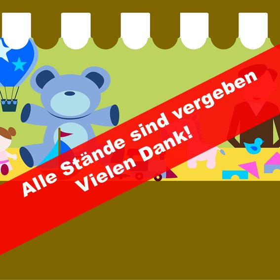 Trödelstand für Kinderspielzeug