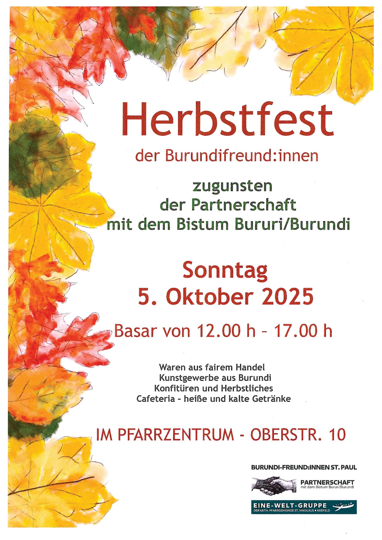 Herbstfest 2025 (c) Burundifreund:innen St. Paul