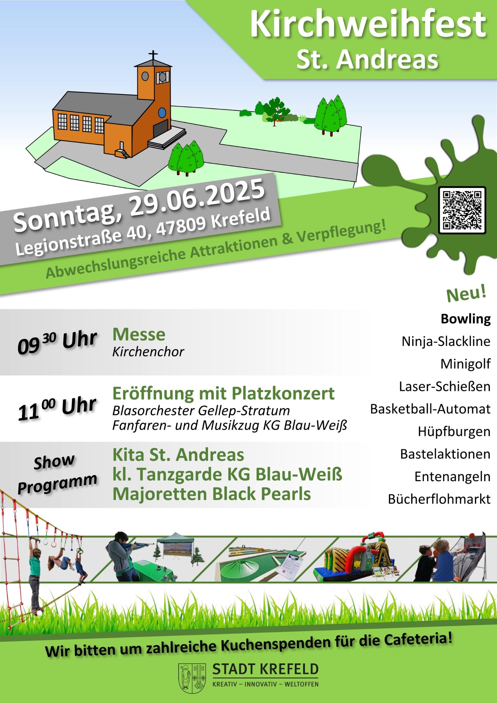 Plakat Kirchweihfest 2025 (klein) (c) Tim Mertens