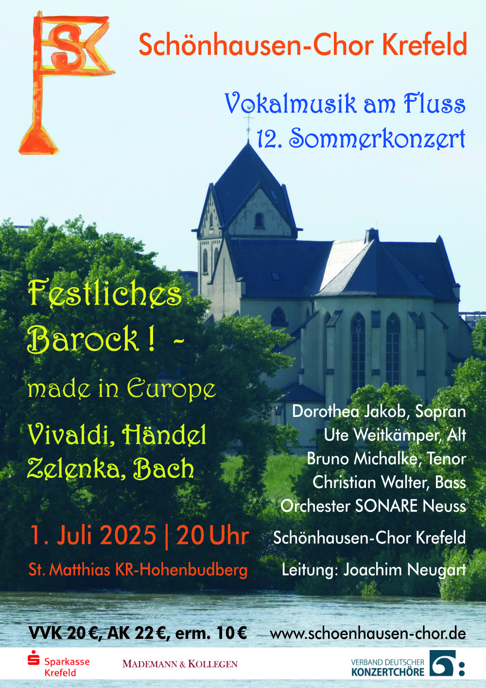 Sommerkonzert 2025 (c) Schönhausenchor Krefeld
