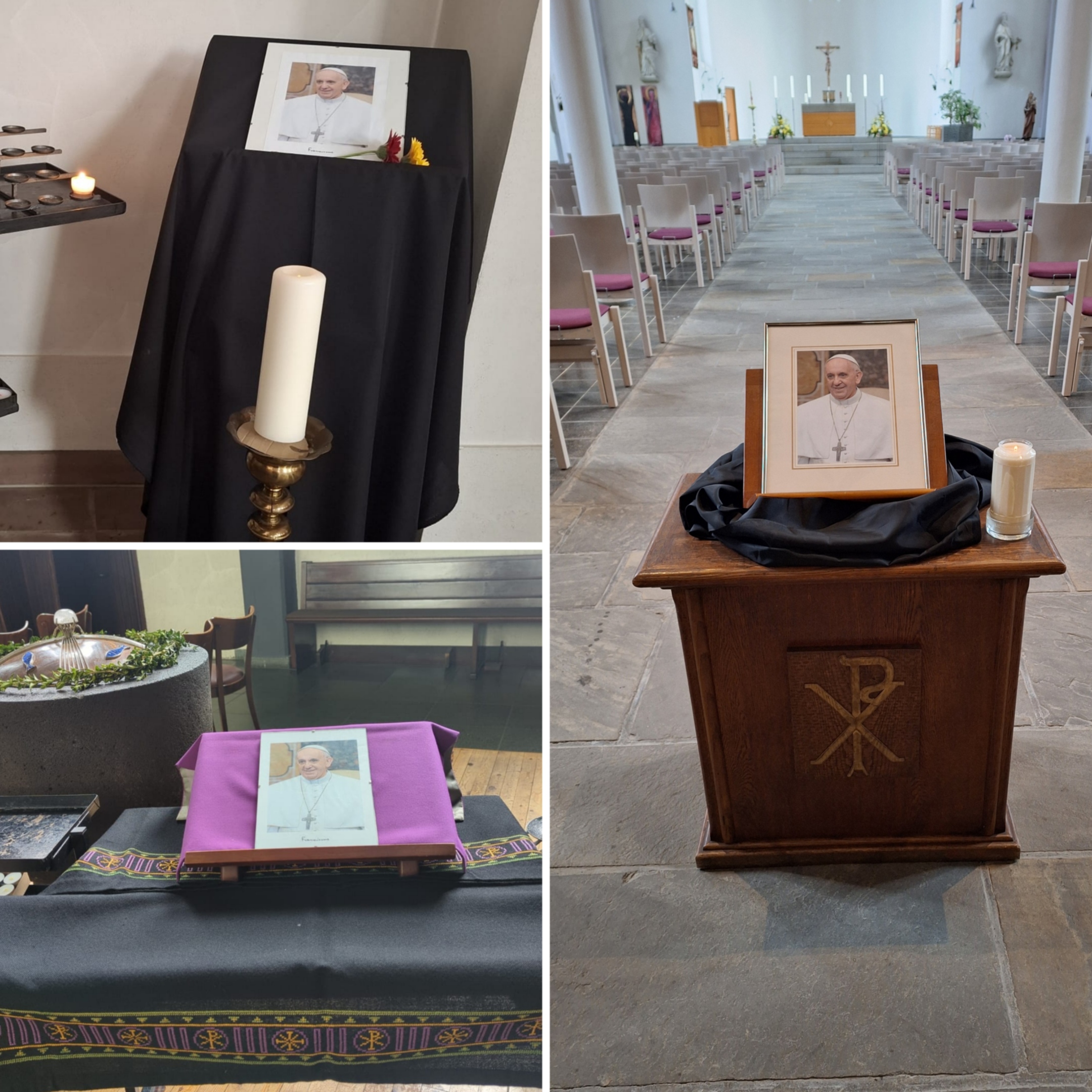 Trauer um Papst Franziskus