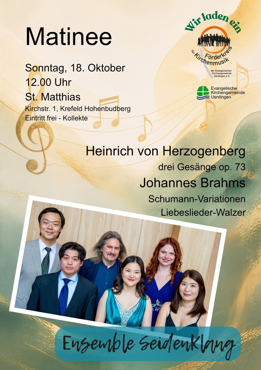 18.10.2026 Matinee Ensemble Seidenklang