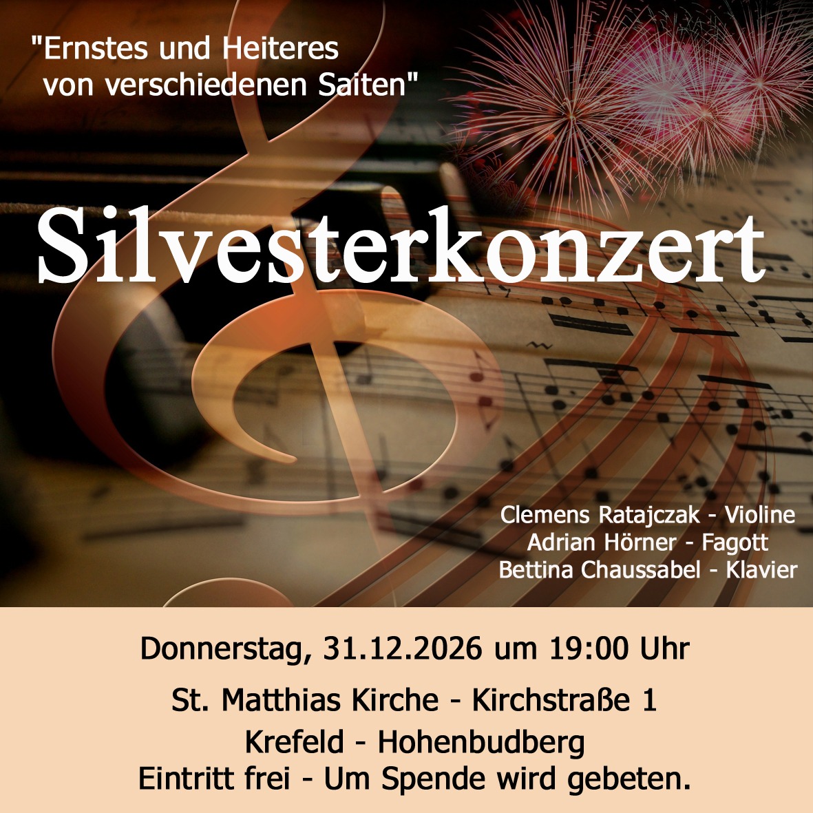 31.12.2026 Silvesterkonzert