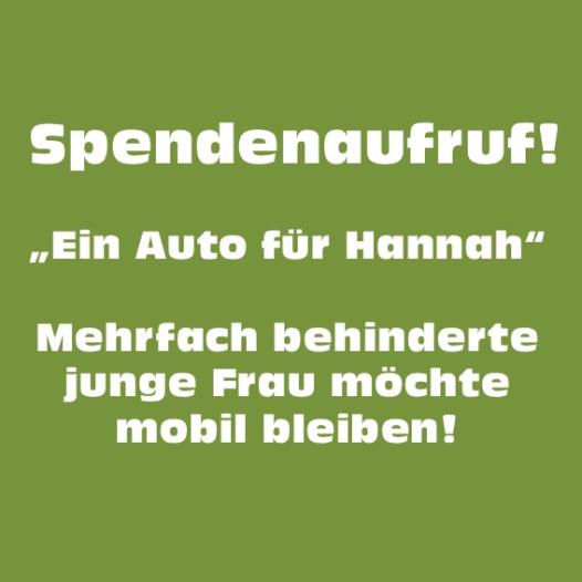 Ein Auto für Hannah