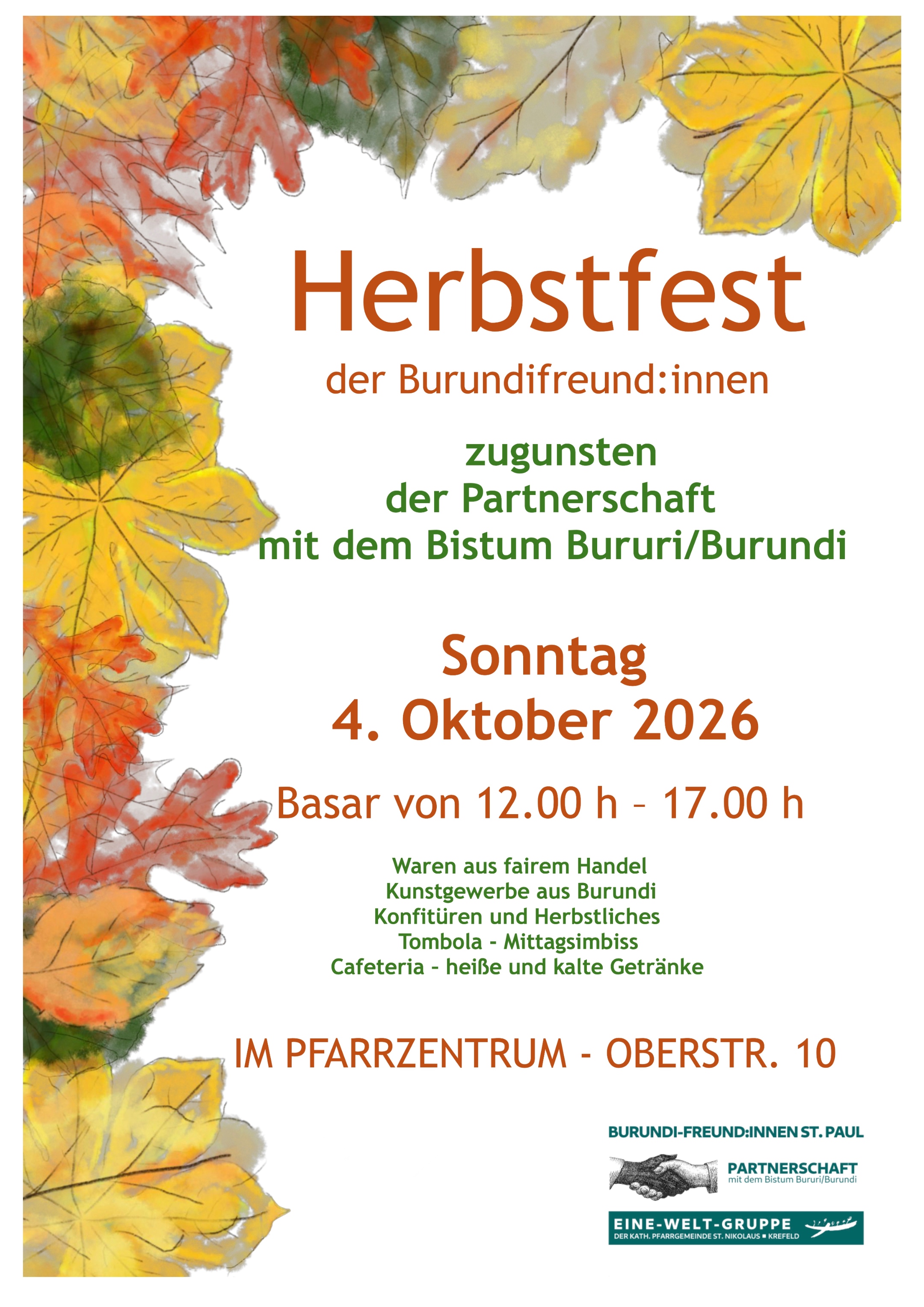 Plakat Herbstfest