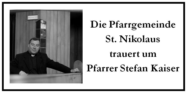 Pfarrer Stefan Kaiser (c) St. Nikolaus / Foto: RP